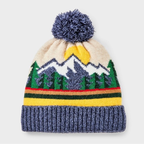 Cat & Jack Other - Toddler Boys' Mountain Scenic Printed
Beanies - Cat & Jack Blue 2T-5T NWT
